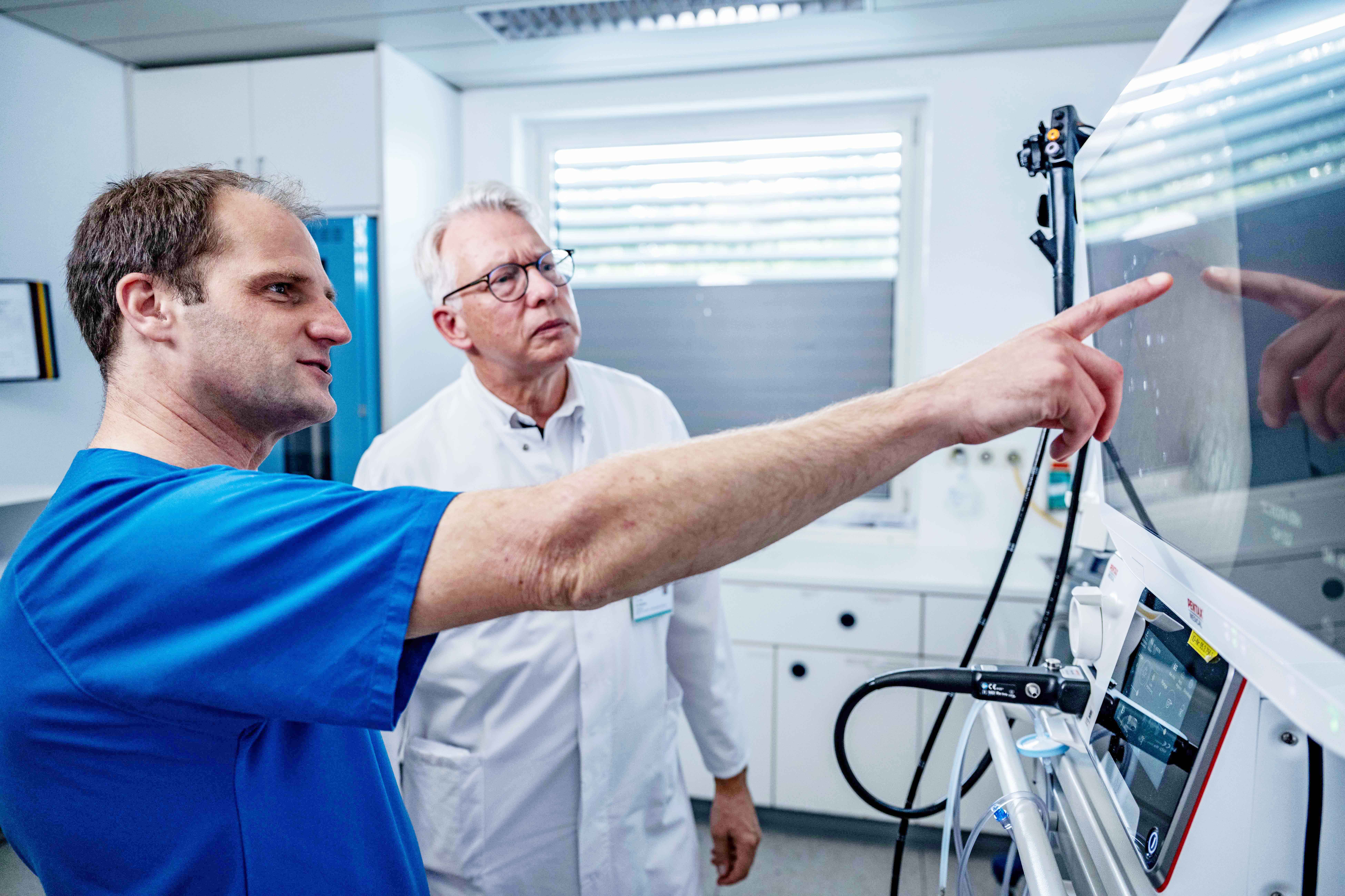 Ärzte beraten sich im BKZN 